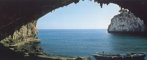 Grotta Zinzulusa: vista dall' interno